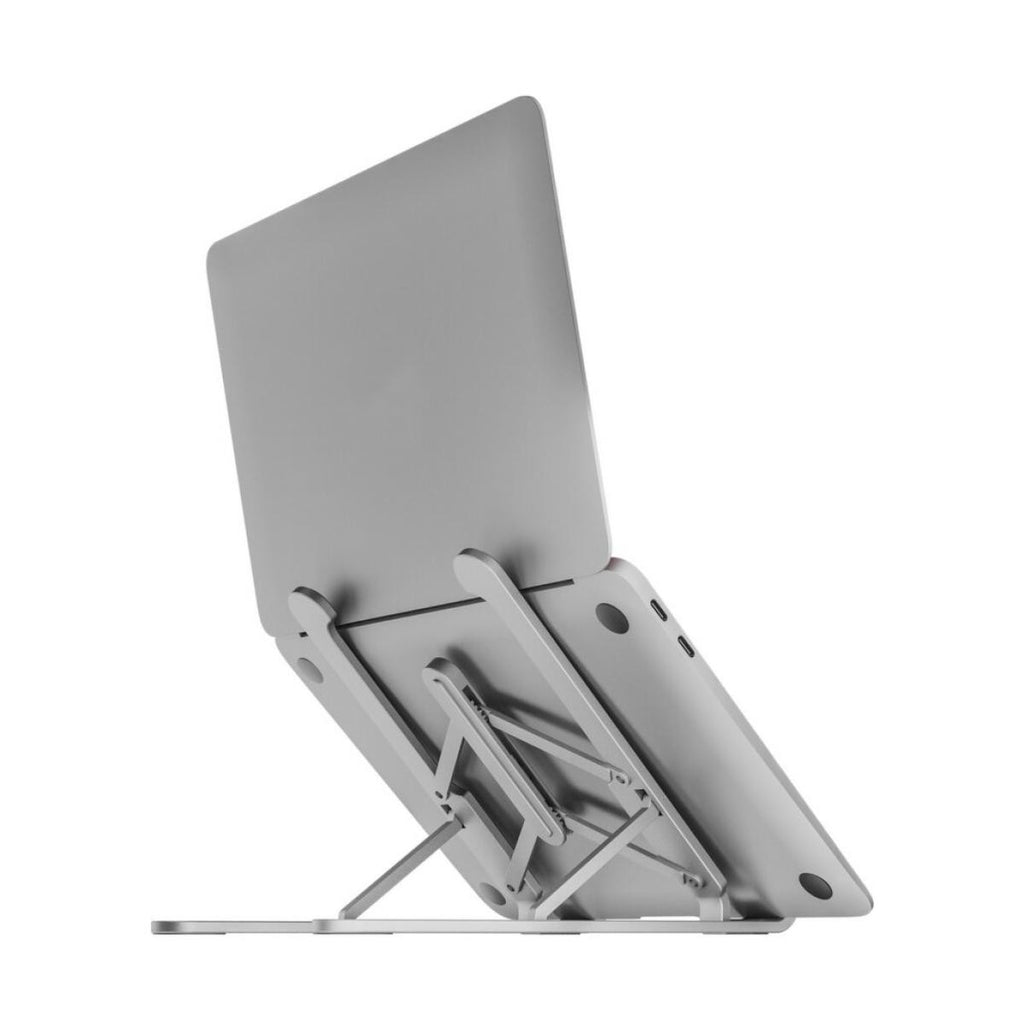 Suporte ajustável para portátil/tablet de secretária - Prateado
