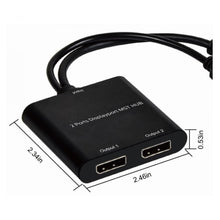 Divisor DisplayPort 4K de 2 portas MicroConnect