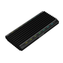 Caixa exterior M. 2 (NGFF) | Para SSD M.2 SATA/NVMe com USB 3.1 Gen2 | Preta