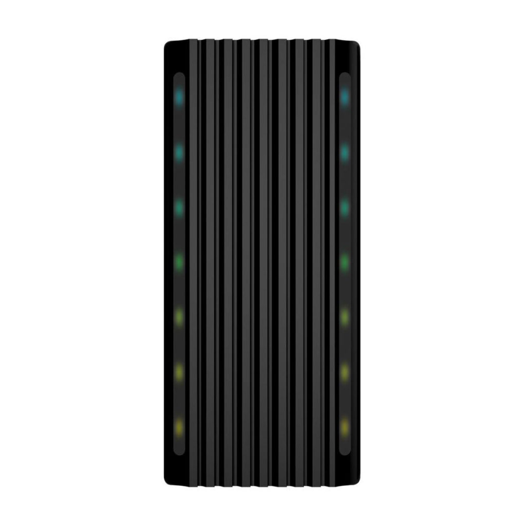 Caixa exterior M. 2 (NGFF) | Para SSD M.2 SATA/NVMe com USB 3.1 Gen2 | Preta
