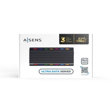 Caixa exterior M. 2 (NGFF) | Para SSD M.2 SATA/NVMe com USB 3.1 Gen2 | Preta