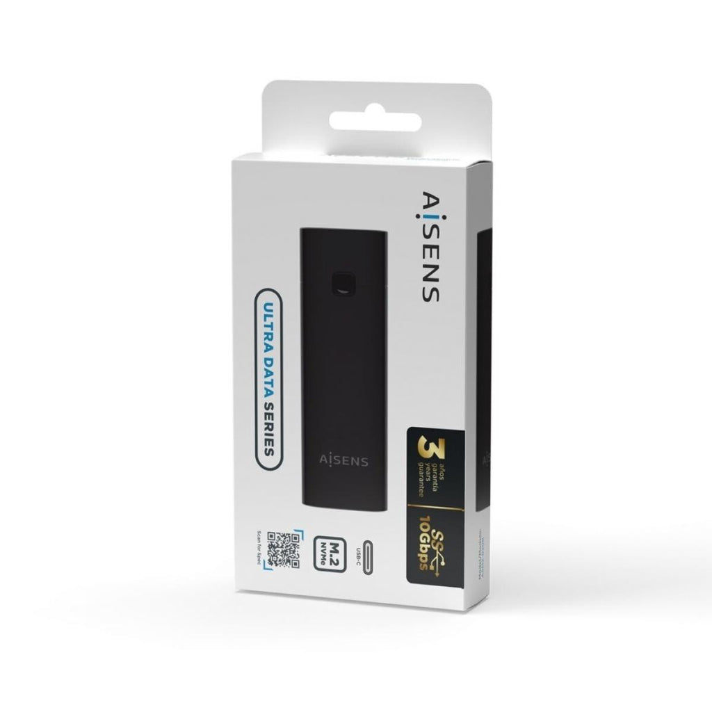 Caixa exterior M. 2 (NGFF) | Para NVMe para USB 3.2 Gen2 | Preta
