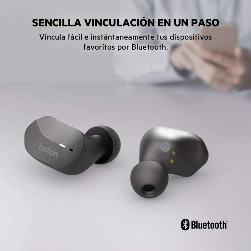 Soundform Bluetooth Wireless Headphones | 5 Hours of Audio | Belkin - Black