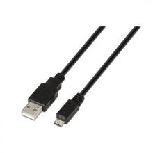 Cabo USB 2.0, tipo A macho para micro B macho, preto, 0,8 metros 