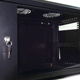 Armario Rack 19" Mural 6U de 60cm de fondo | Medidas de An (565mm) x Al (300mm) x Pr (600mm)