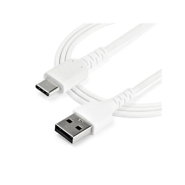 USB (Type A) to USB 3.1 (Type C) Cable in Various Lengths | White 