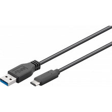 Cabo USB-C 3.1 macho para USB-A 3.0 de diferentes tamanhos. 