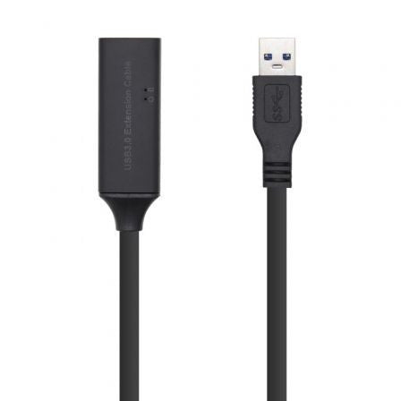 Cabo de extensão USB 3.0 amplificado | Vários comprimentos | Preto 