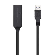 Cabo de extensão USB 3.0 amplificado | Vários comprimentos | Preto 