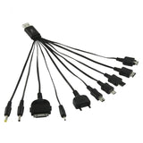 Cable de carga USB HQ multi cargador con múltiples conexiones