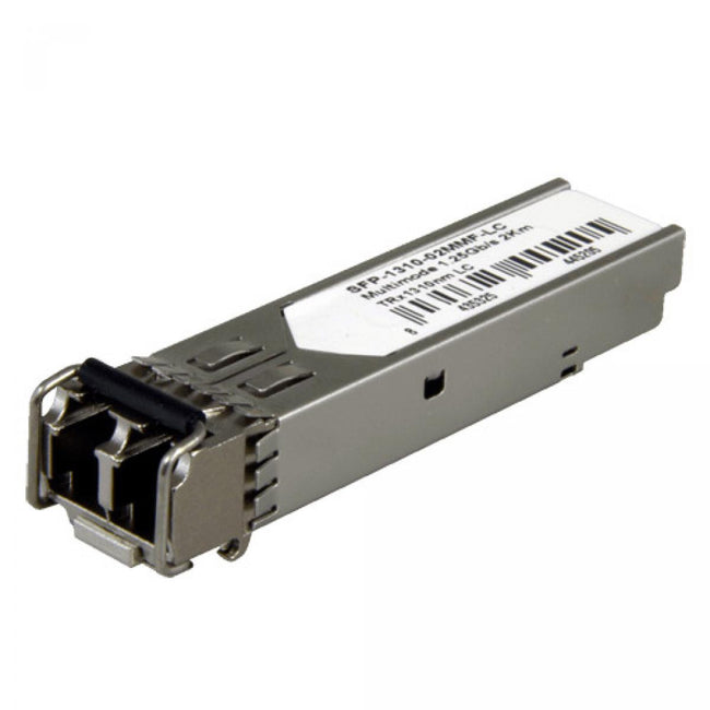 SFP Transceiver Module | TRx 1310nm | Multimode Fiber | Duplex LC Connector | Max 2km | 1.25Gb/s | 1000Base-LX 