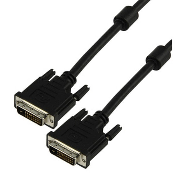 DVI-D to DVI-D M/M (24+1) Cable in Various Sizes | Black 