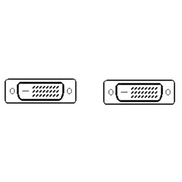DVI-D to DVI-D M/M (24+1) Cable in Various Sizes | Black 