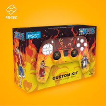 CAPA PARA COMANDO PS5 - SILICONE + GRIPS + ADESIVO ONE PIECE™ 