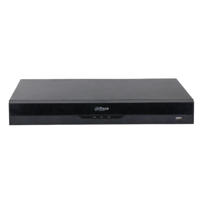 Gravador NVR IP Dahua de 8 canais com IA integrada | 384 Mbps | H265 | HDMI | 2 entradas/saídas para HDD 