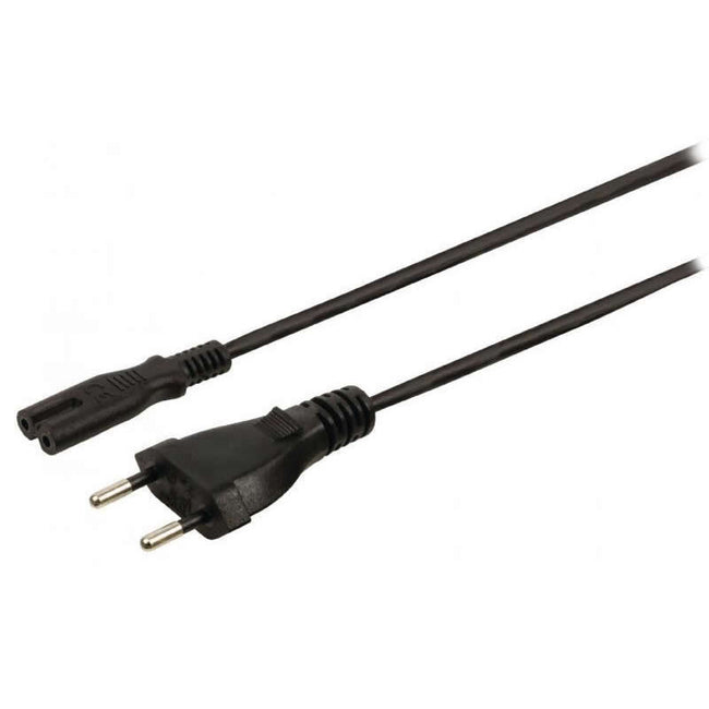 Cable Europeo IEC-320-C7 Negro - De Distintas Medidas