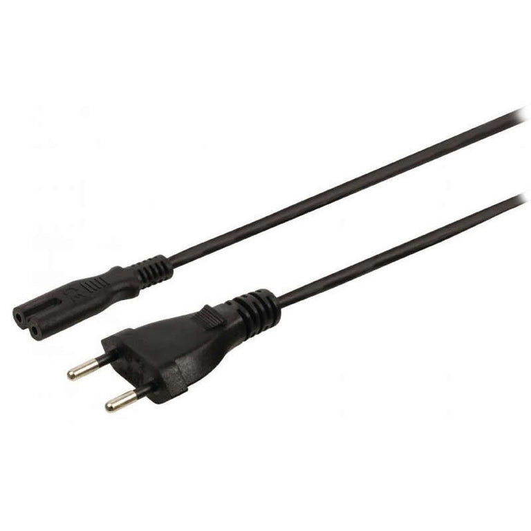 IEC-320-C7 European Power Cable Black