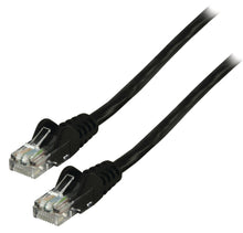Cabo de rede UTP Cat6 preto - Disponível em vários comprimentos 