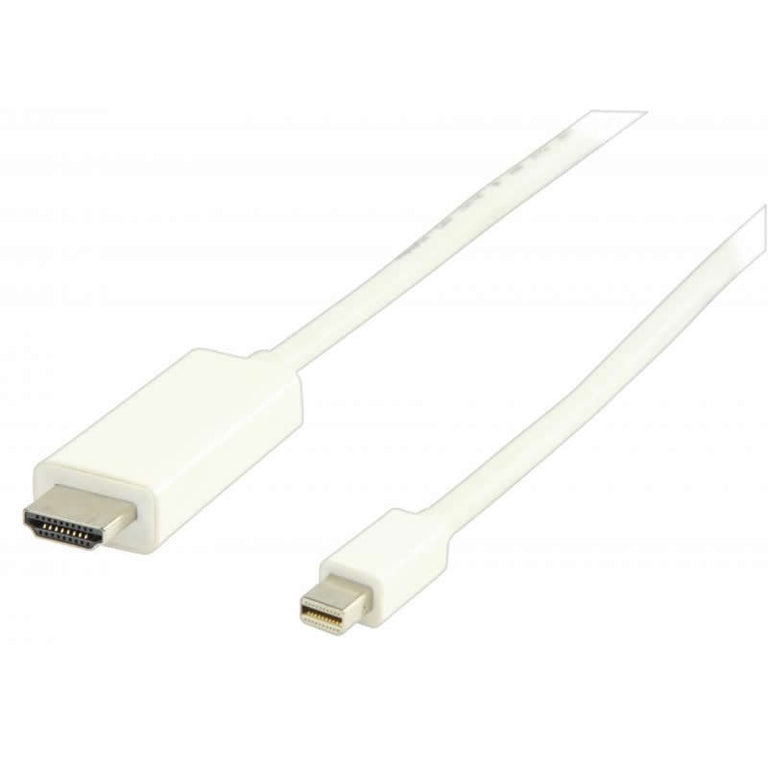 Cabo Mini DisplayPort para HDMI Macho/macho BRANCO