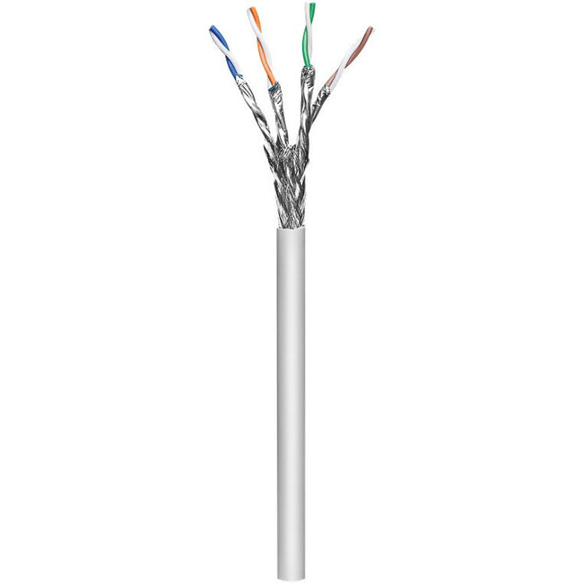S/FTP Cat6a Lszh Cable Reel - Gray