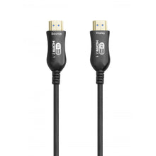 Cabo de Fibra Ótica 8K@60Hz com conector preto