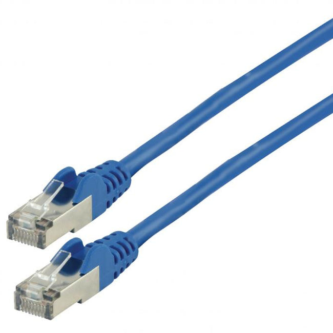 Blue FTP Cat7 Ethernet Cable of different sizes 