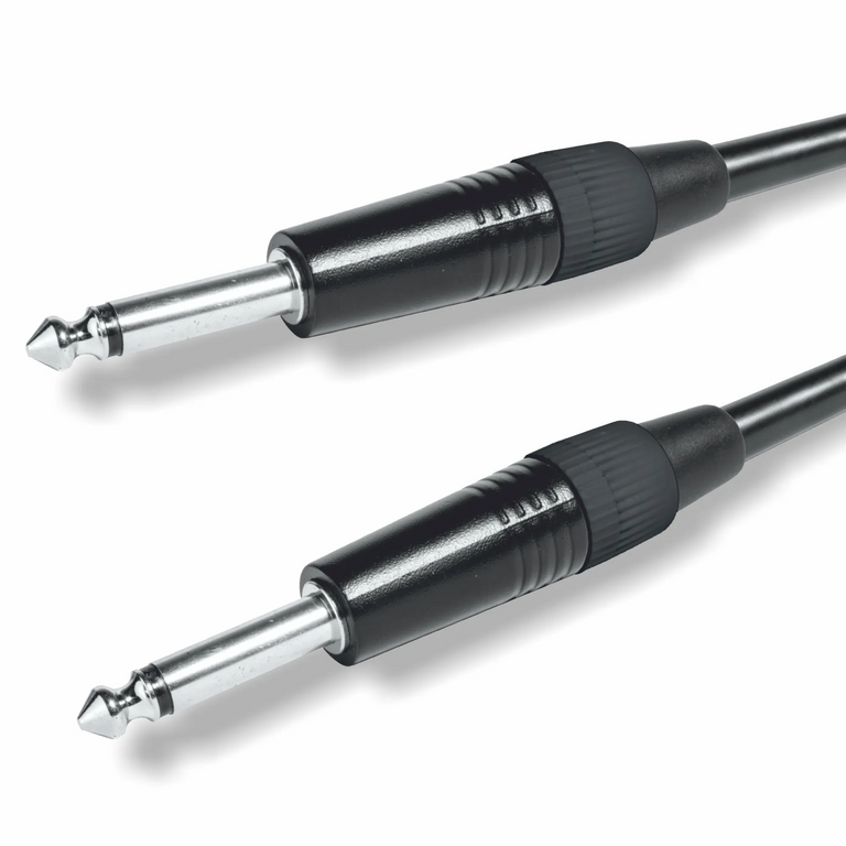 Cabo de coluna assimétrico (conector de 6,3 mm - m/m) - Vários comprimentos 