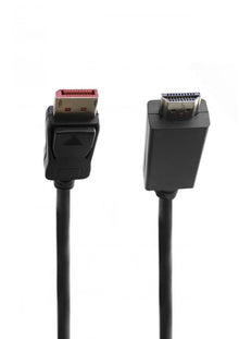 Displayport 1.4 to HDMI 2.0 M/M Cable - Black