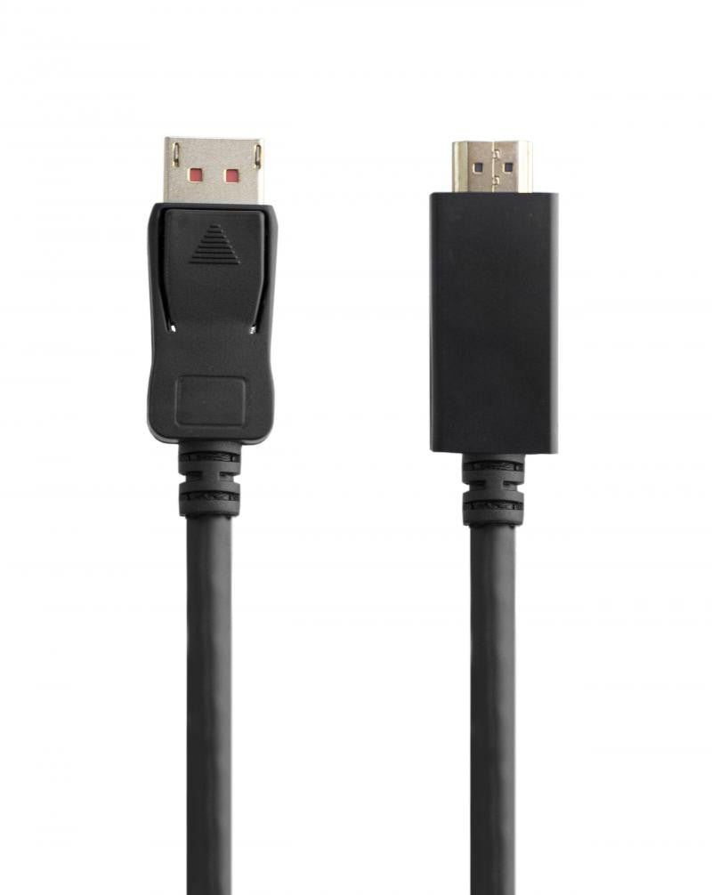 Displayport 1.4 to HDMI 2.0 M/M Cable - Black