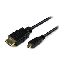 Black HDMI to Micro Type D Cable - Various sizes 