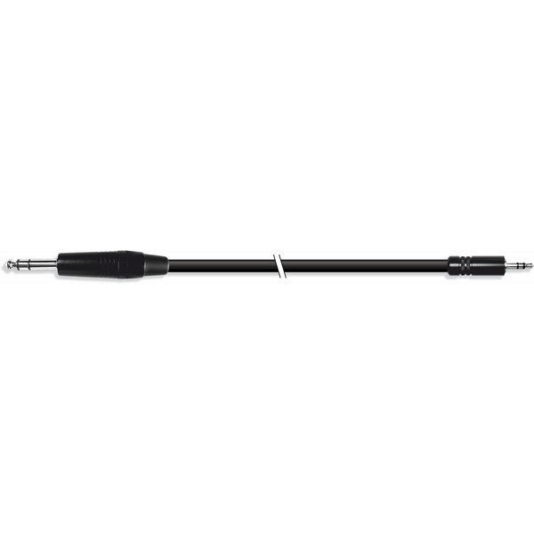 Stereo Instrument Audio Cable TRS 6.3mm Male Jack to 3.5mm Minijack 