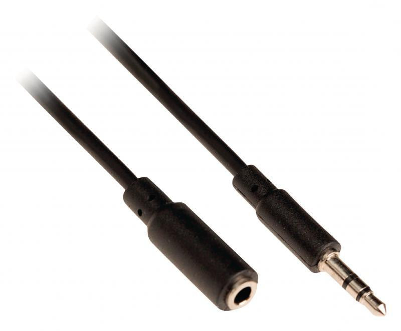 Stereo Audio Cable Jack 3.5mm - M / Female 3.5 mm - Various sizes