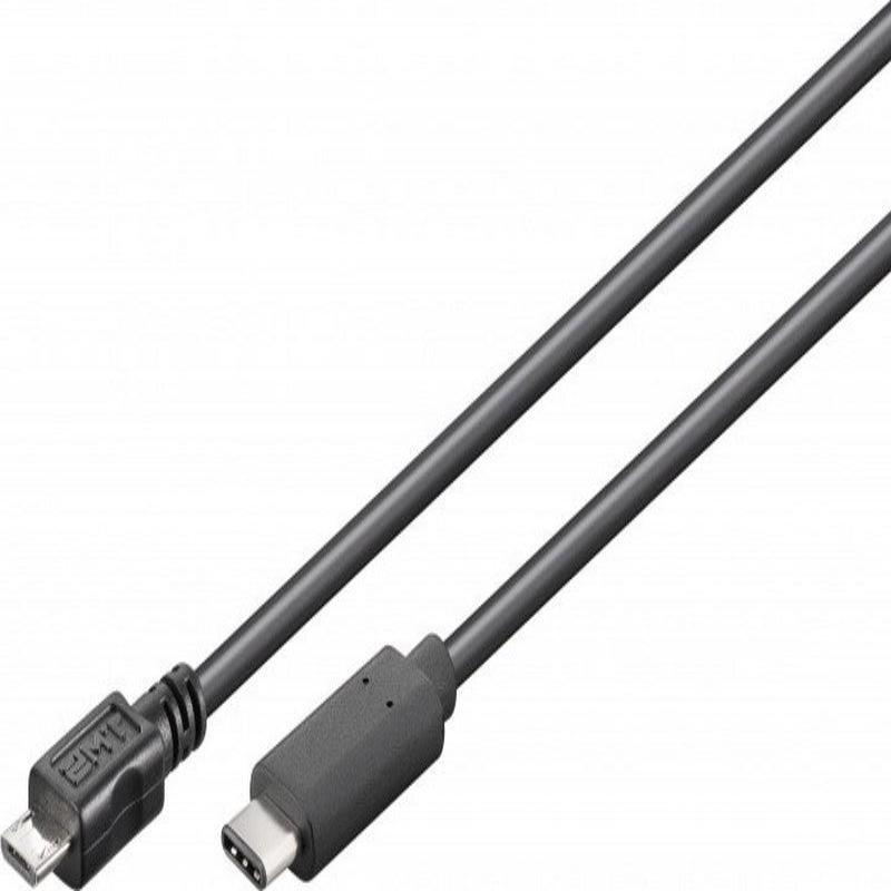 Cabo USB-C 3.1 Macho para USB-micro B 2.0 - Tamanhos Variados 