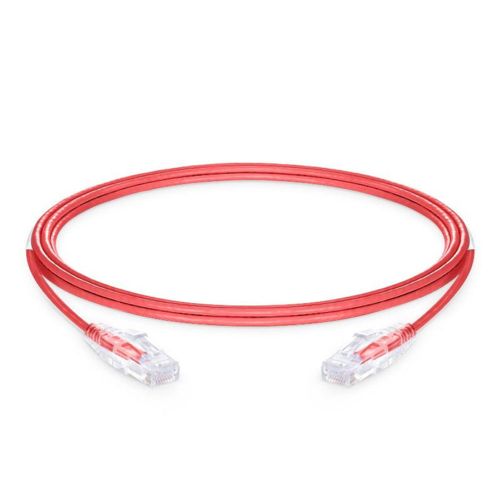 Cabo de rede fino Cat.6A UTP LSZH 100% CU | 28AWG 