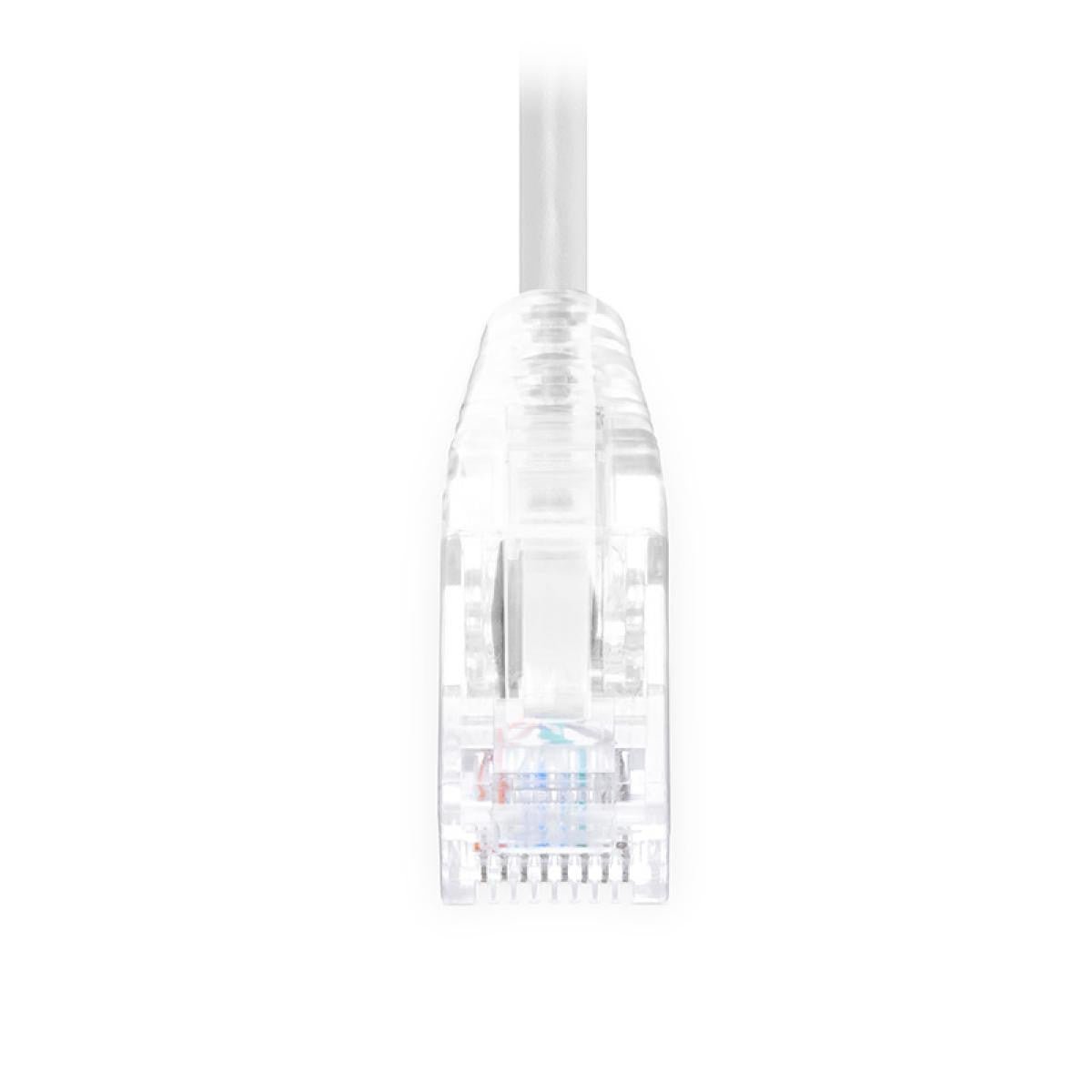 Cable Red Slim Cat.6A UTP LSZH 100% CU | 28AWG | Blanco - De distintas medidas