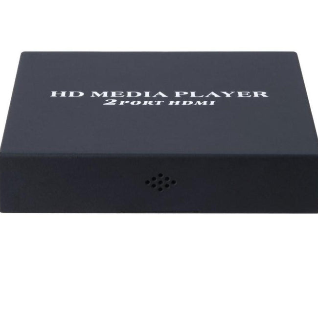 Reproductor Media Player con salida Vga y 2 puertos Hdmi