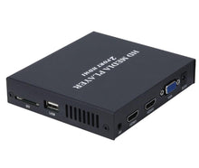 Reproductor Media Player con salida Vga y 2 puertos Hdmi