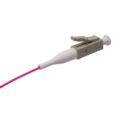 LC/UPC multimode fiber pigtail - OM4, 1.0m