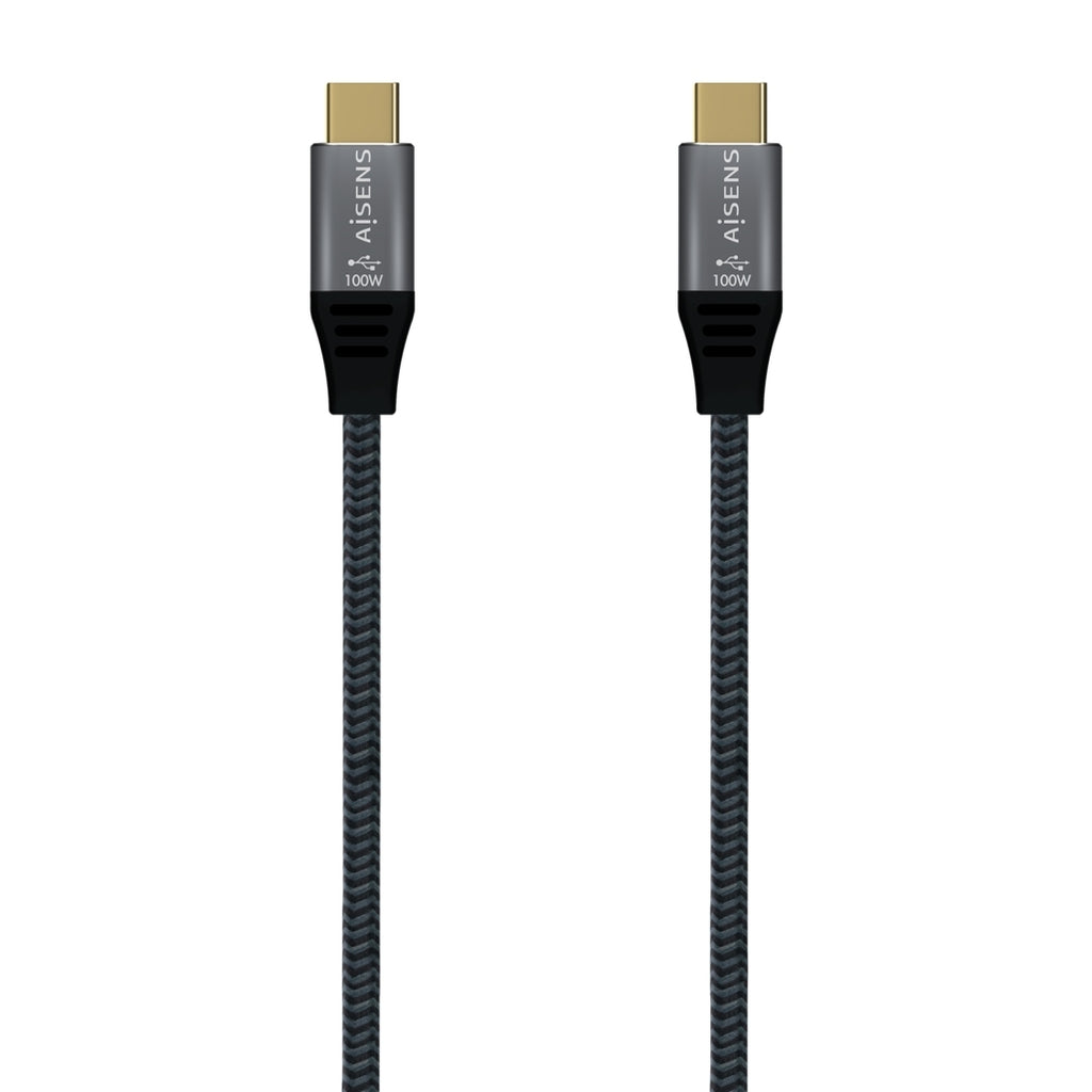 USB 3.2 Gen 2 Cable 20Gbps 5A 100W Male/Male Gray 2m