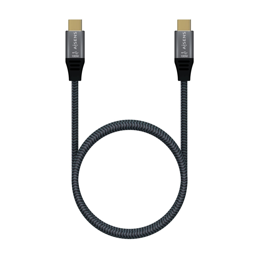 USB 3.2 Gen 2 Cable 20Gbps 5A 100W Male/Male Gray 2m
