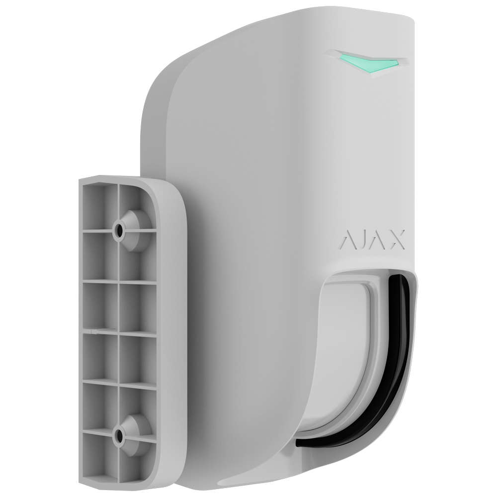 Detector de Movimiento tipo Cortina Exterior Ajax DualCurtain Outdoor Blanco