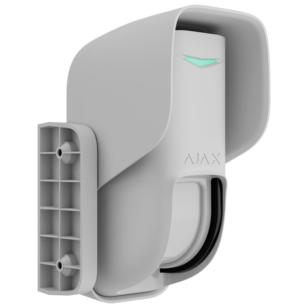Detector de Movimiento tipo Cortina Exterior Ajax DualCurtain Outdoor Blanco