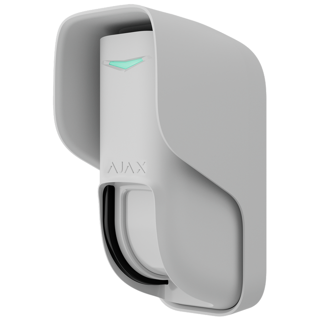Ajax DualCurtain Outdoor White Outdoor Curtain Motion Detector