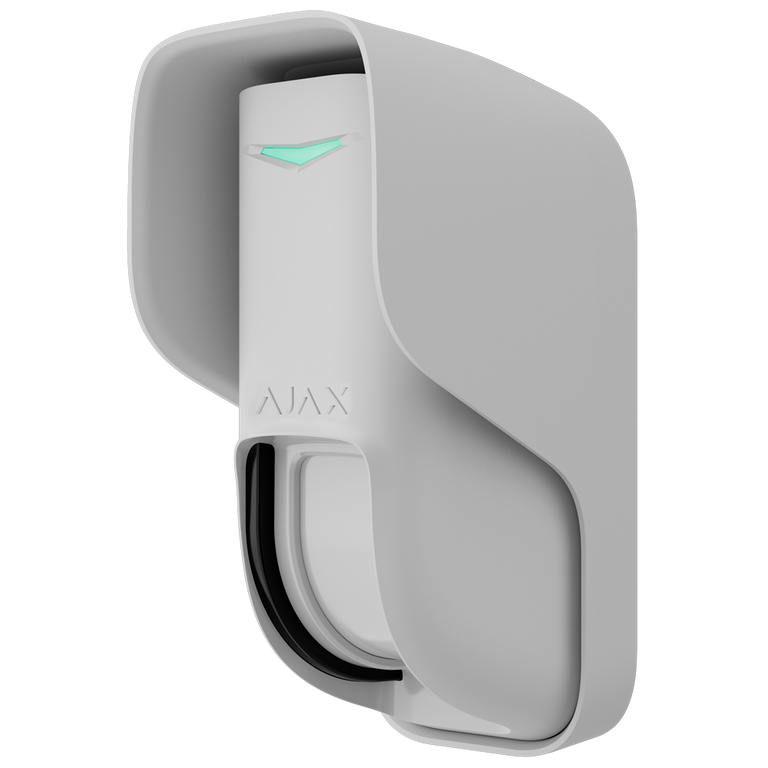 Detector de Movimiento tipo Cortina Exterior Ajax DualCurtain Outdoor Blanco