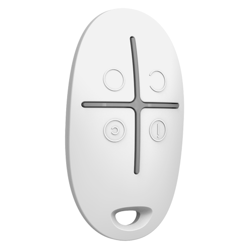 Mando a Distancia Ajax SpaceControl Blanco – Control de Alarma
