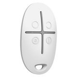 Mando inalámbrico para soluciones de alarma AJAX color blanco