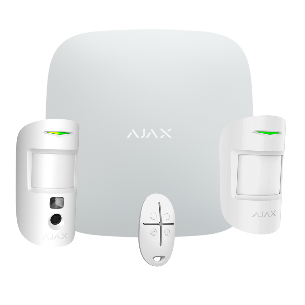 Basic professional alarm kit with 1 PIRCAM and 1 PIR detector