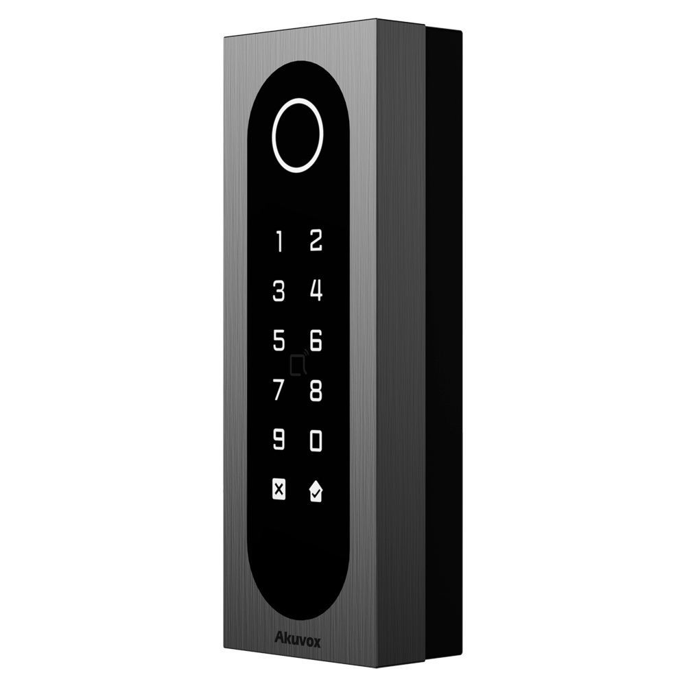 Controlo de Acessos IK09 | Cartão EM/MF, NFC, BLE, PIN e Código QR | 1 Relé | 20.000 Utilizadores | 100.000 Registos