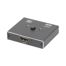 Comutador HDMI bidirecional 1x2 (não divisor) / 2x1 4K@60Hz HDCP2.2