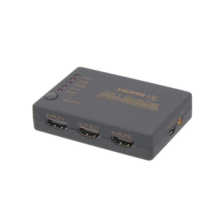 Switch 5x1 4K@60Hz HDCP2.2